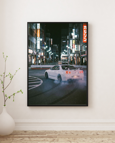 Old Japanese jdm poster
