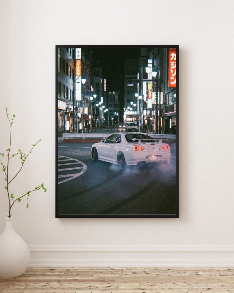 Old Japanese jdm poster