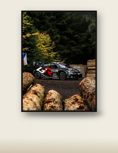 Toyota GR Yaris Rally poster
